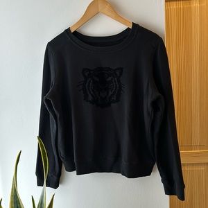 Velvet tiger sweatshirt!